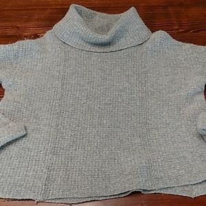 Free People Gray Wool Sweater